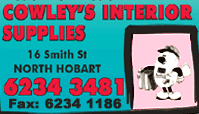 Cowley's Interior Supplies - North Hobart