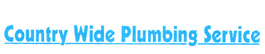 Country Wide Plumbing Service