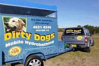 Dirty Dogs Mobile Hydrobathing - PH 02 4621 4240
